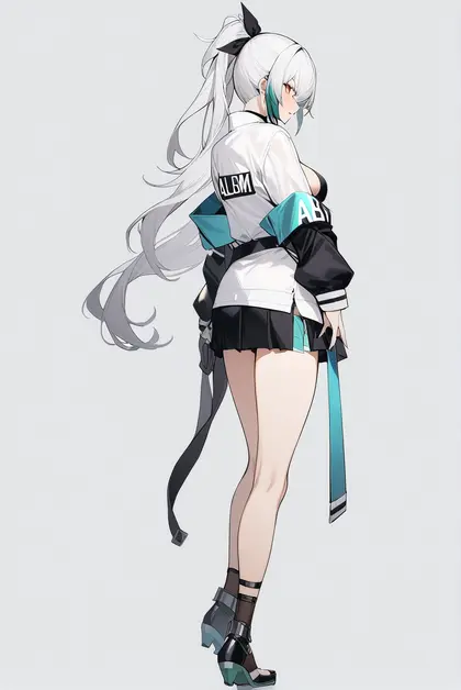 1girl, alabama (azur lane), azur lane