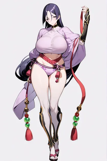 1girl, minamoto no raikou (swimsuit lancer) (third ascension) (fate), fate/grand order