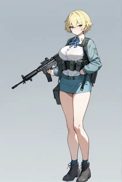 1girl, vsk-94 (girls' frontline), girls' frontline