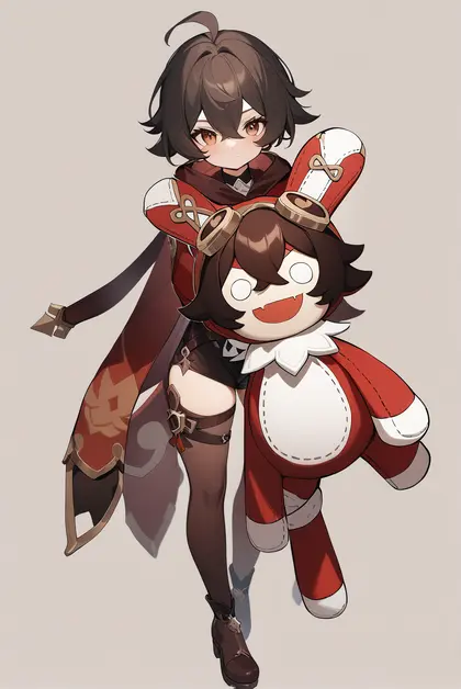 1girl, baron bunny (genshin impact), genshin impact