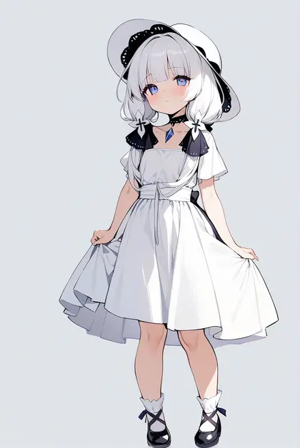 1girl, little illustrious (azur lane), azur lane