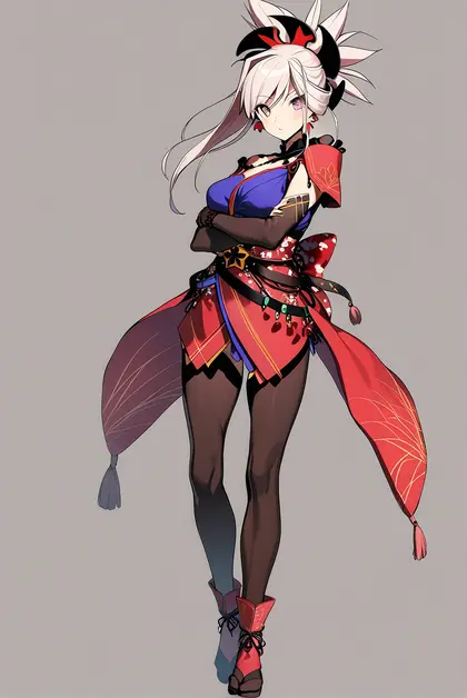 1girl, miyamoto musashi (fate), fate/grand order