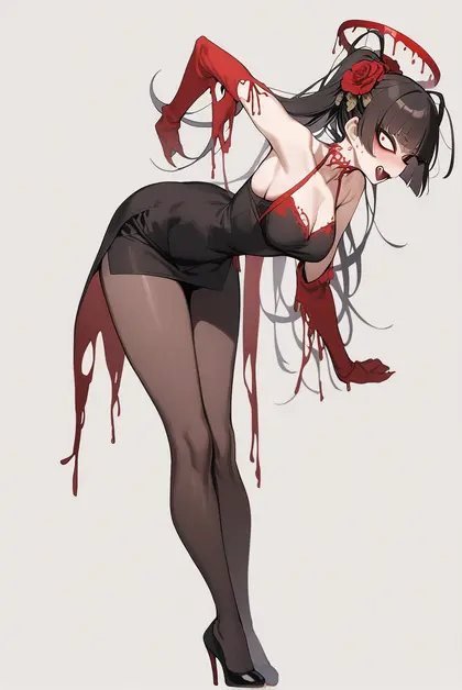 1girl, tsurugi (blue archive), blue archive