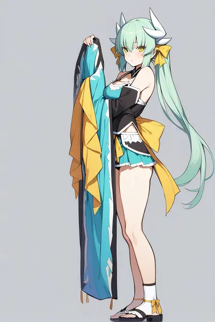 1girl, kiyohime (swimsuit lancer) (first ascension) (fate), fate/grand order