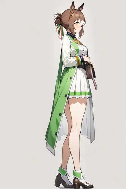 1girl, fine motion (umamusume), umamusume