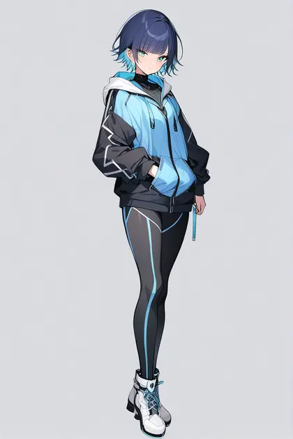 1girl, yuuhi riri, nijisanji