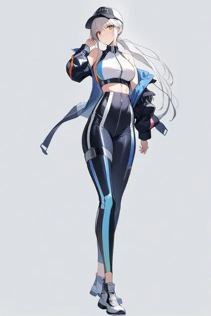 1girl, enterprise (wind catcher) (azur lane), azur lane