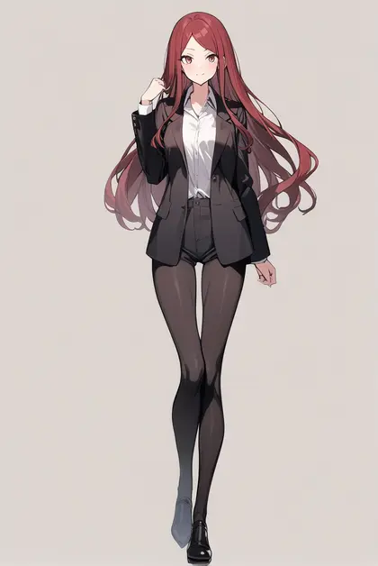 1girl, akabane youko, nijisanji