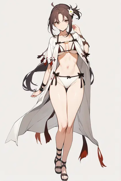 1girl, yu mei-ren (swimsuit lancer) (fate), fate/grand order