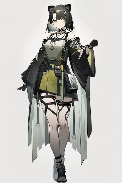 1girl, mandragora (arknights), arknights