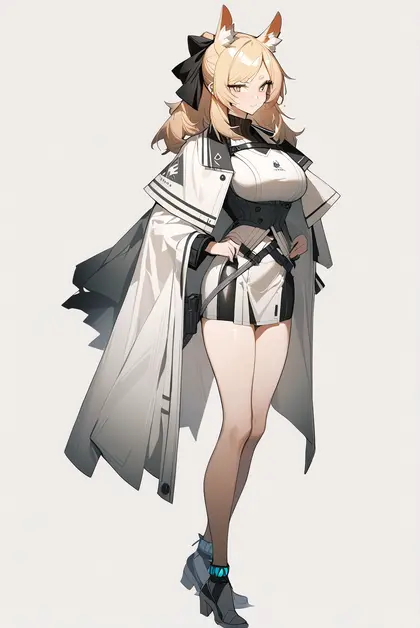 1girl, whislash (arknights), arknights