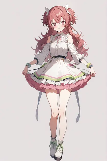 1girl, momoi airi, project sekai