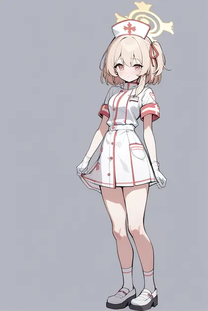 1girl, serina (nurse) (blue archive), blue archive