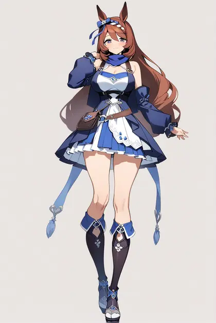 1girl, super creek (umamusume), umamusume