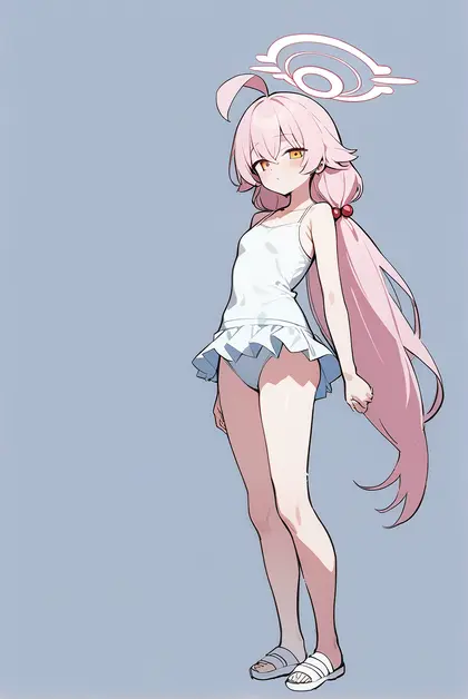 1girl, hoshino (swimsuit) (blue archive), blue archive