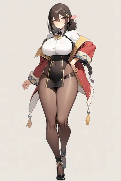 1girl, south dakota (azur lane), azur lane