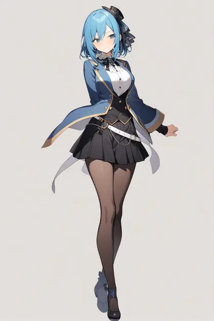 1girl, kagura suzu (.live), .live