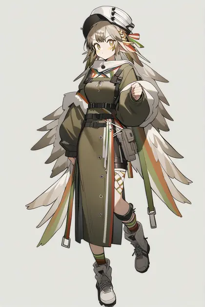 1girl, fartooth (arknights), arknights