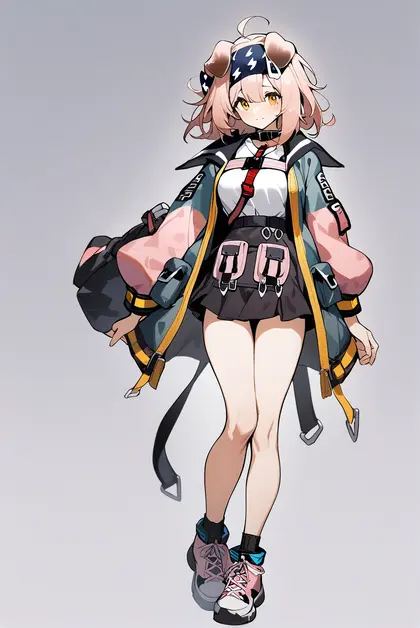 1girl, goldenglow (arknights), arknights