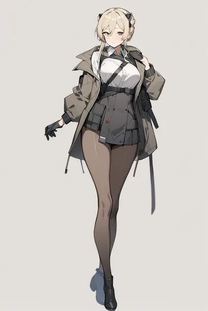 1girl, k5 (girls' frontline), girls' frontline