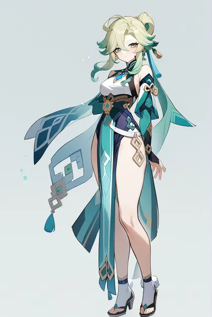 1boy, baizhu (genshin impact), genshin impact