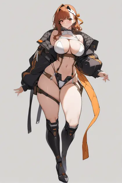 1girl, modernia (nikke), goddess of victory: nikke