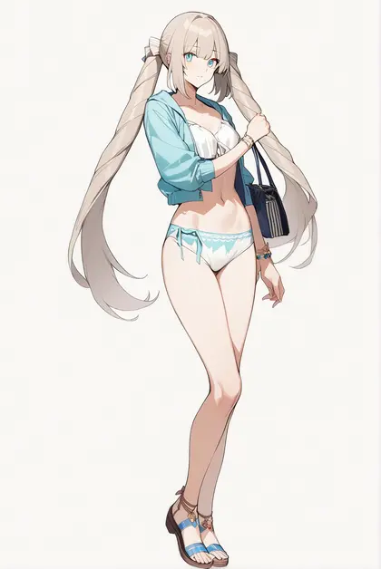 1girl, marie antoinette (swimsuit caster) (fate), fate/grand order