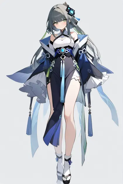 1girl, guizhong (genshin impact), genshin impact