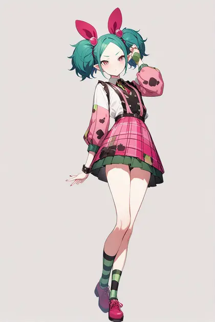 1girl, leo/need miku, project sekai