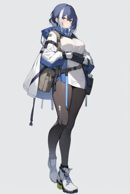 1girl, dp-12 (girls' frontline), girls' frontline