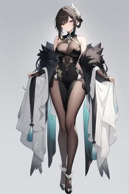 1girl, chen hai (azur lane), azur lane