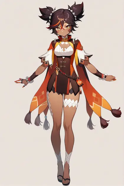 1girl, xinyan (genshin impact), genshin impact