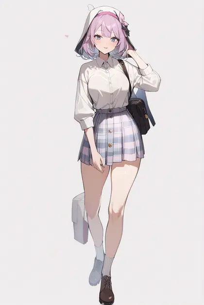 1girl, nun bora (2nd costume), nijisanji
